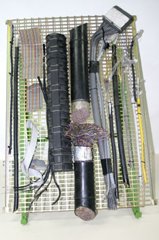 Diferentes tipos de conductores de cobre y aluminio para instala