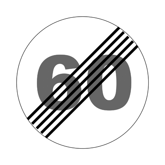 Fin de limitación de velocidad