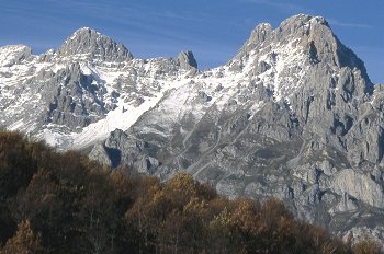 Picos de Europa. Detalle de cima