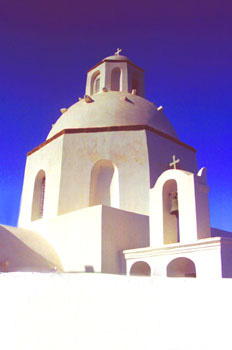 Iglesias de Santorini, Grecia