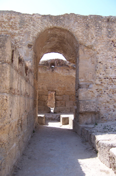 Arco, Termas de Antonino, Cartago, Túnez