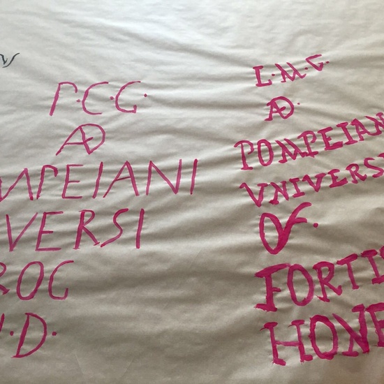 Taller de grafitos pompeyanos - Departamento de Filología Clásica - Universidad Autónoma de Madrid 19