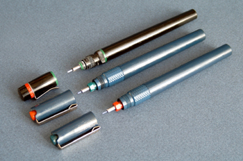 Conjunto de estilógrafos