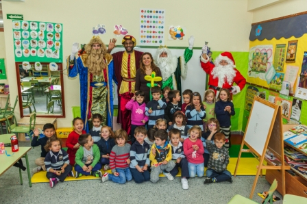 Los RRMM y Papá Noel en INF 4B 20