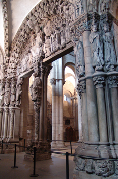 Pórtico de la Gloria, Catedral de Santiago de Compostela, La Cor