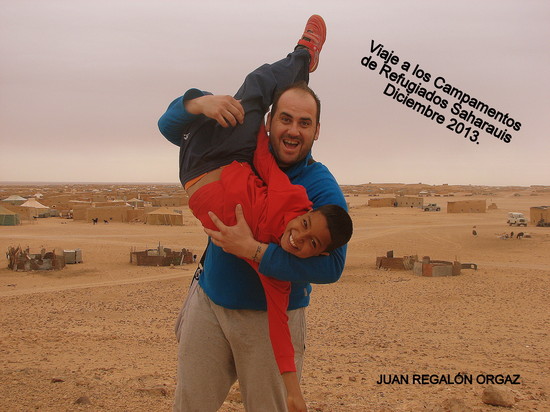 VISITA A LOS CAMPAMENTOS DE REFUGIADOS SAHARAUIS. DICIEMBRE 2013.