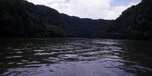Cauce del río Dulce, Livingston, Guatemala