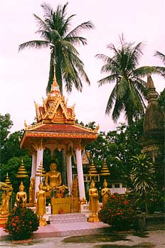 Templete en Luang Prabang, Laos
