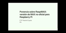 RaspiMAX, raspberry PI y otros PC de bolsillo