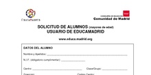 Solicitud usuario EducaMadrid mayores de edad