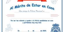 DIPLOMA POLICIA QUÉDATE EN CASA