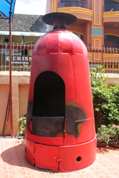 Horno, Templo chino, Medam, Sumatra, Indonesia