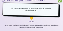 Las edades de la historia.