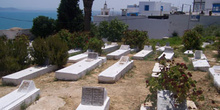 Cementerio, Sidi Bou Said, Túnez