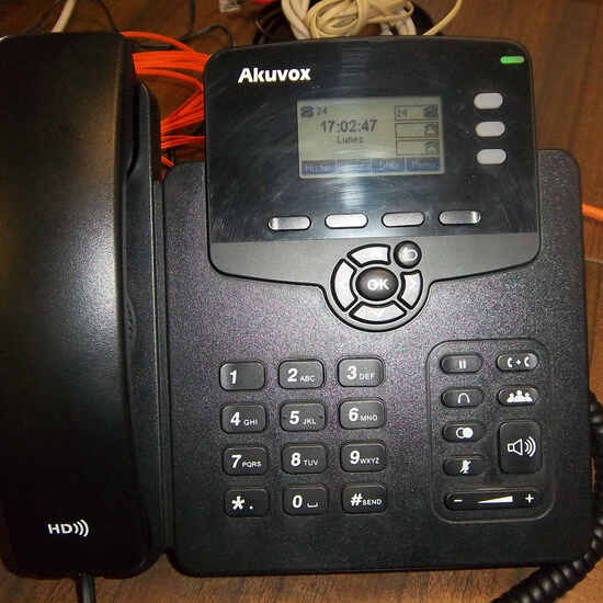 Teléfono de VoIP Akuvox