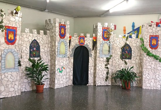 Castillo para cabalgata 2015