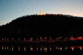Colina Gellért y Monumento a la Liberación, Budapest, Hungría