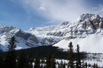 Glaciar Crowfoot, Parque Nacional Banff