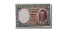 Pesetas , Anverso