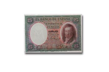 Pesetas , Anverso