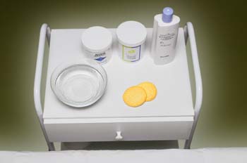 Vendas frías: preparación material de limpieza