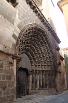 Puerta del Juicio, Catedral de Tudela, Navarra
