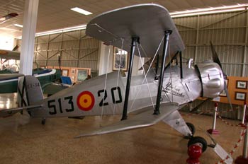 Avioneta, Museo del Aire de Madrid