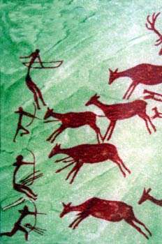 Pintura rupestre, Cueva de Los Caballos, Castellón