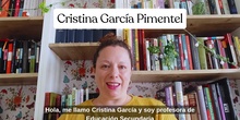 Videopresentación de Cristina García