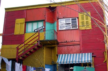 Vivienda en el Barrio de la Boca, Buenos Aires, Argentina