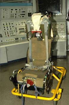 Silla de pruebas, Museo del Aire de Madrid