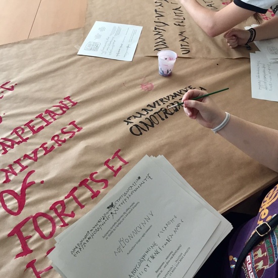 Taller de grafitos pompeyanos - Departamento de Filología Clásica - Universidad Autónoma de Madrid 18