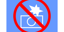 No hacer fotografías con Flash