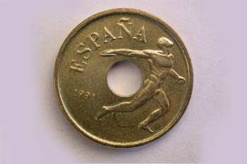 Pesetas , Olimpiadas, Cara