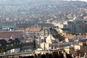Barrio residencial de Buda, Budapest, Hungría