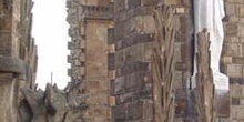 Detalle de la fachada de la Sagrada Familia, Barcelona