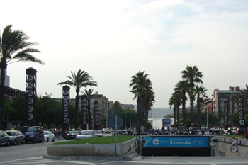Zona de la Vila Olímpica, Barcelona