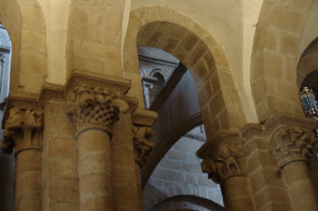 Capiteles de la Catedral de Tuy, Pontevedra, Galicia