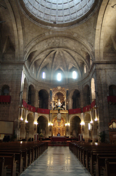 Nave central, Catedral de Alicante