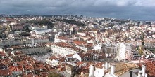 Alfama desde el Castillo de San Jorge, Lisboa, Portugal