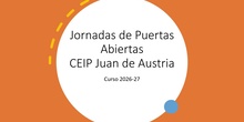 Jornada de puertas abiertas 2026-27