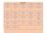 MENU ABRIL 2024
