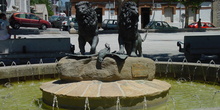 Fuente de Leones en El Escorial