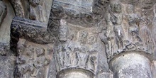 Capiteles de la Iglesia de San Miguel, Estella, Navarra