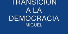 LA TRANSICIÓN A LA DEMOCRACIA