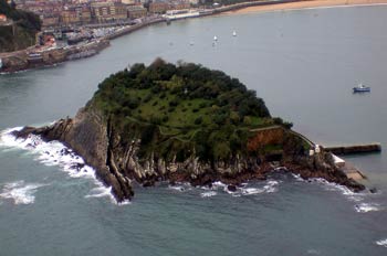 Isla de Santa Clara, San Sebastián