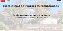 Intervención mujeres emprendedoras: Andrea Arias