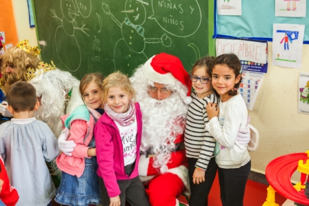 Los RRMM y Papá Noel en INF 5C 21