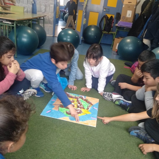 Maqueta geografía española 3