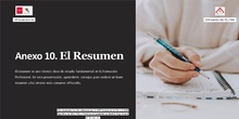 Anexo 10. El resumen